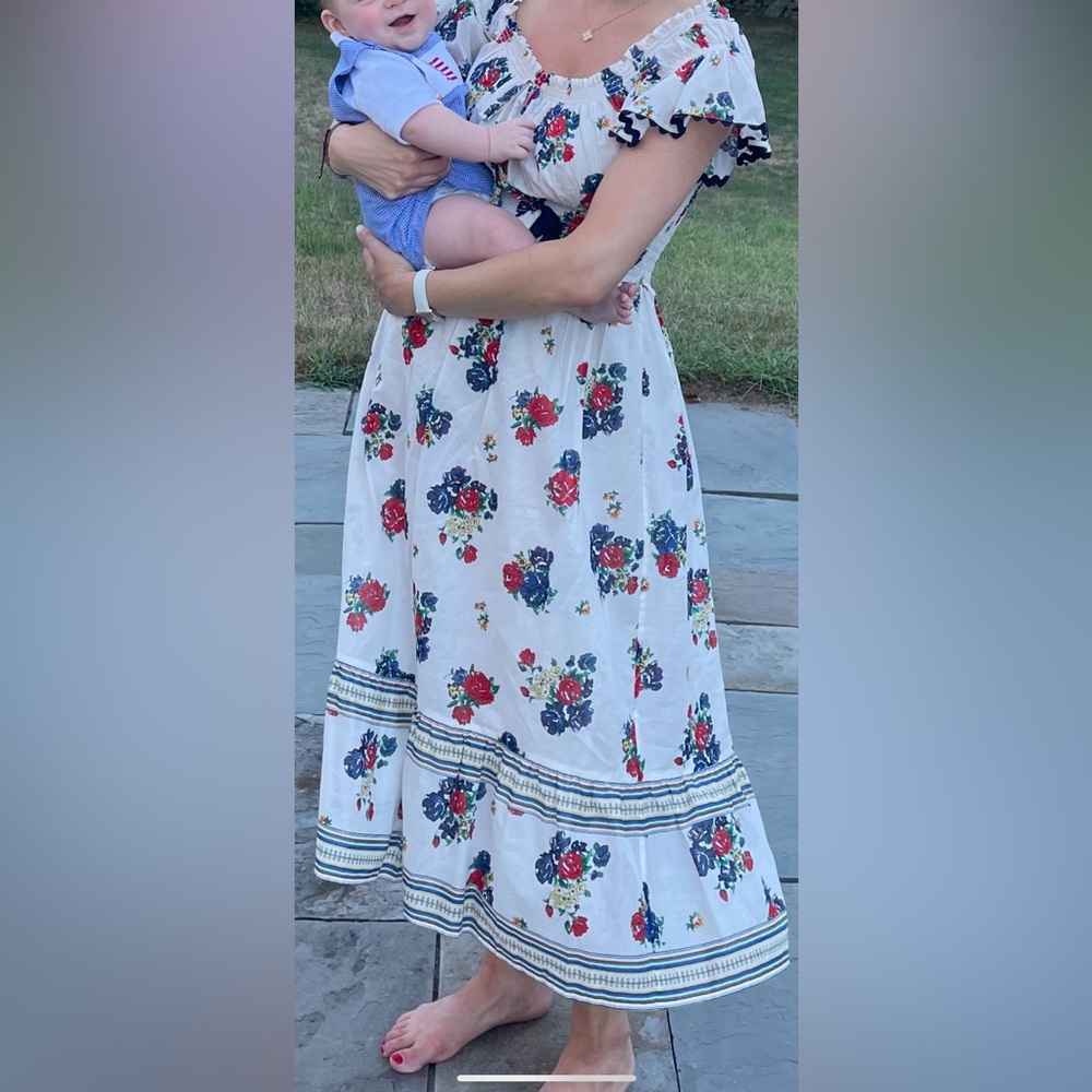 Tory Burch printed floral dress